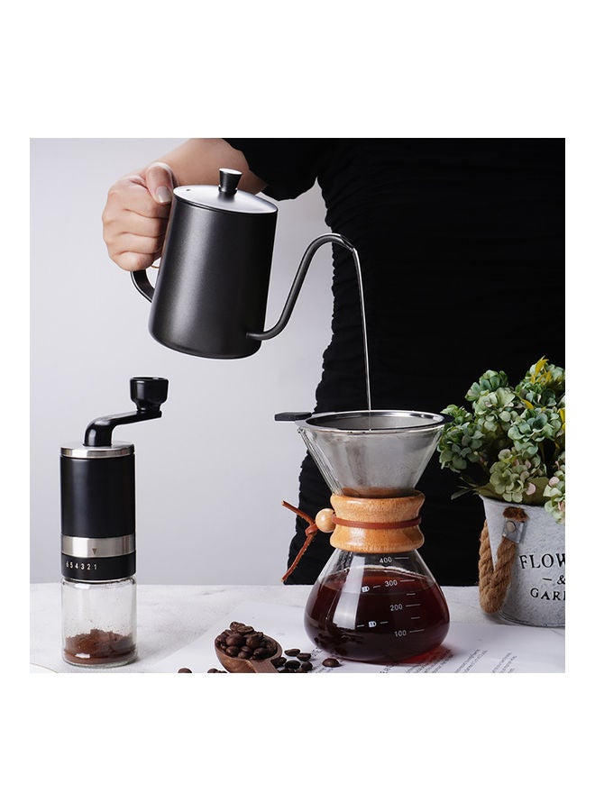 YelaJoy Portable Pour Over Drip Coffee Maker Set Black 34.5x30x15.5cm  - Image 4