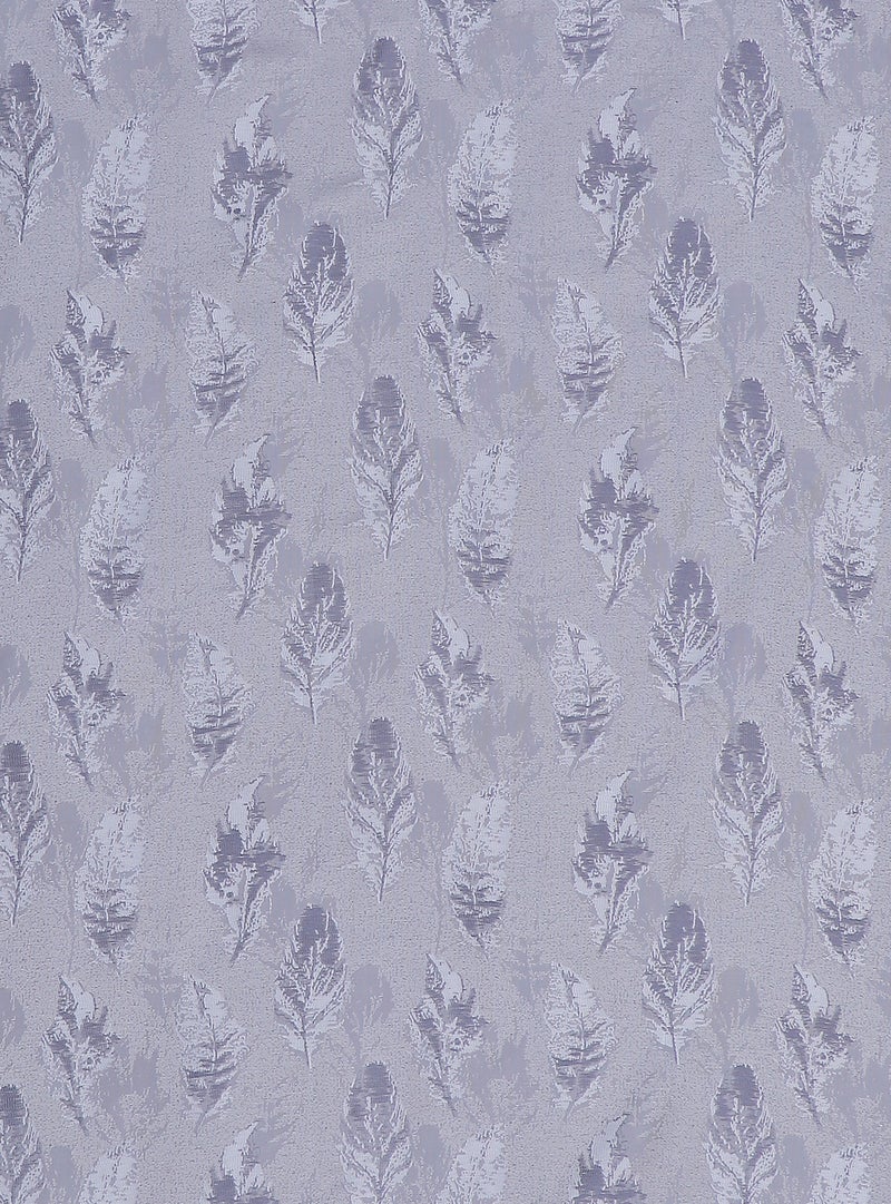 هوم تاون مجموعة ستائر نافذة للتعتيم بطبعة وفتحات علوية بحلقات ومصنوعة من البوليستر والجاكار من هوم تاون، من قطعتين متعدد الألوان 135 x 240سم - Image 2