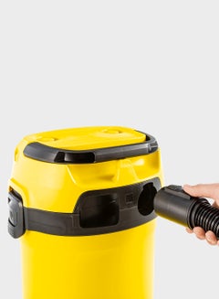كارشر مكنسة كهربائية WD 3 V-17/4/20 للتنظيف الرطب والجاف 17 L 1000 W 16281030 أصفر/ أسود  - Image 3
