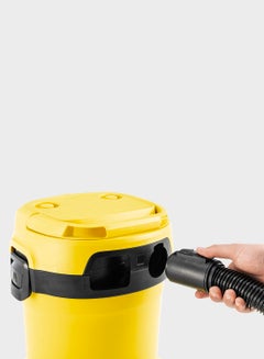 كارشر مكنسة كهربائية WD 2 بلس V-12/4/18/C للتنظيف الرطب والجاف 12 L 1000 W 16280020 أصفر/ أسود  - Image 2