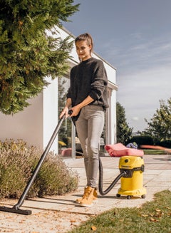 كارشر مكنسة كهربائية WD 3 V-17/4/20 للتنظيف الرطب والجاف 17 L 1000 W 16281030 أصفر/ أسود  - Image 5
