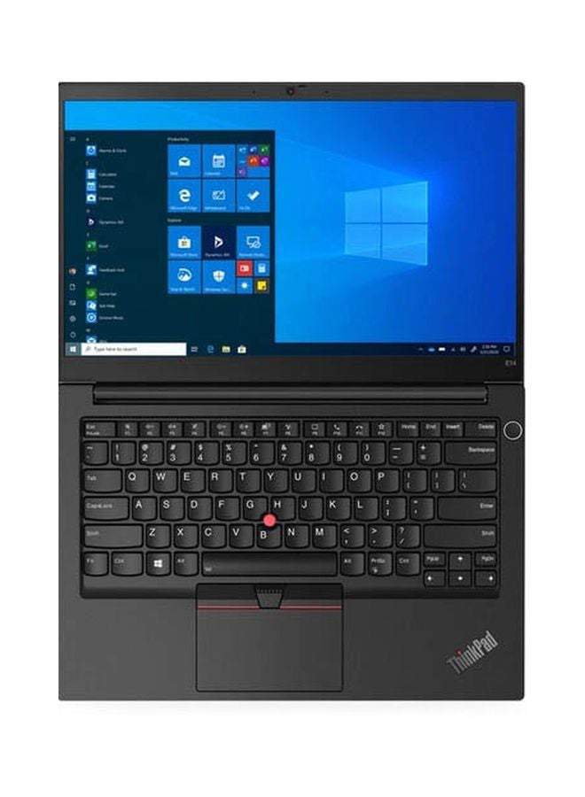 Lenovo - ThinkPad E14 With 14-inch Full HD Display 10th Gen Intel Core i3 10110U/4GB RAM DDR4/1TB HDD/DOS/Intel UHD Graphics/International Version English Black - Image 1