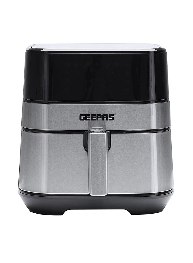 GEEPAS - Digital Air Fryer 5 L With Touch Control Panel| 60 Minute Timer, Led Display, Auto Shut Off| 1700 W Cool Touch Handle Gaf37510 Black 5 L 1700 W GAF37510 Black - Image 1