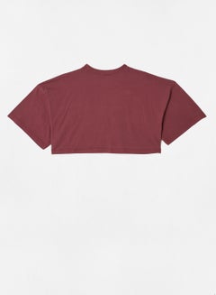 Sivvi x GenM San Diego Cropped T-Shirt Brown  - Image 2