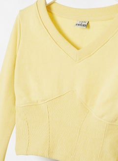 Sivvi x D'Atelier Corset T-Shirt Yellow  - Image 3
