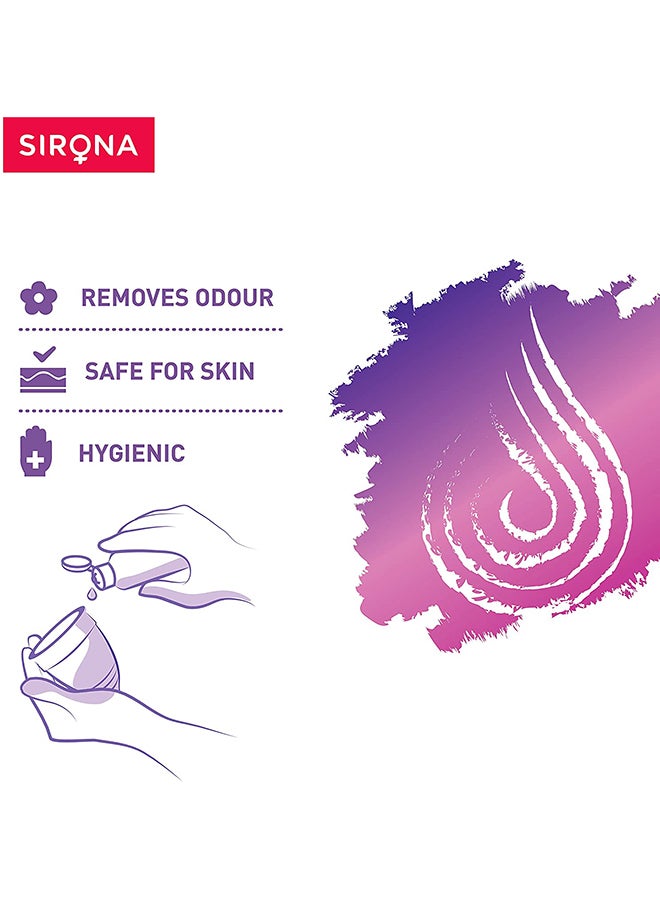 Sirona - Menstrual Cup Wash Clear 100ml - Image 1