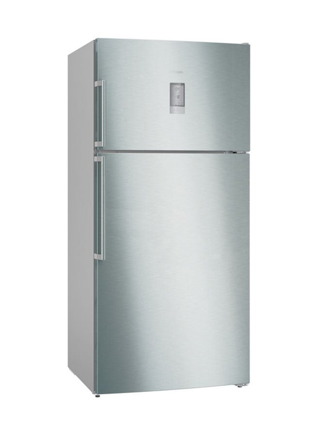 SIEMENS - IQ500 Free Standing Refrigerator With Freezer At Top 186 x 86 cm InBox Easy Clean 100 W KD86NHI30M Silver - Image 1