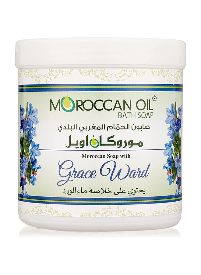 موروكان أويل صابون الحمام بماء الورد 250ملليلتر - Image 1