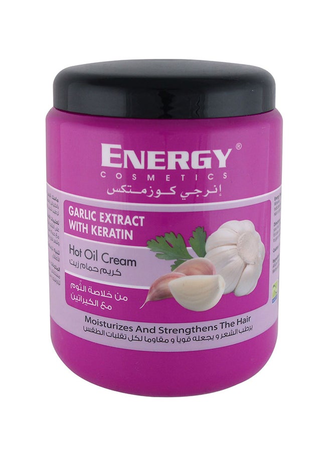 ENERGY COSMETICS Garlic Extract with Keratin Hot Oil Cream 1000ml  - Image 1