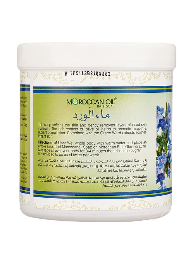 موروكان أويل صابون الحمام بماء الورد 250ملليلتر - Image 2