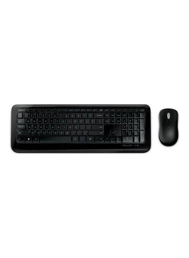 Wireless Desktop Keyboard And Mouse Black
