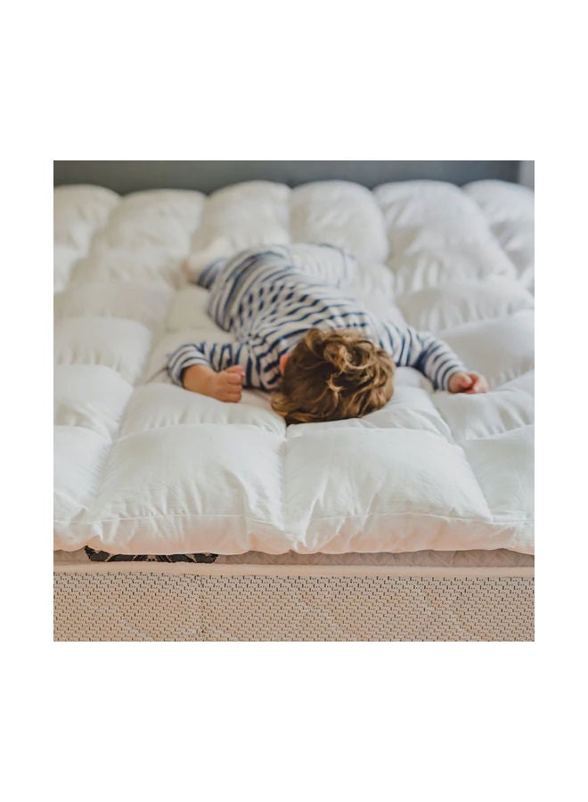 أريكا طبقة علوية للفراش cotton أبيض 200 x 200سم 