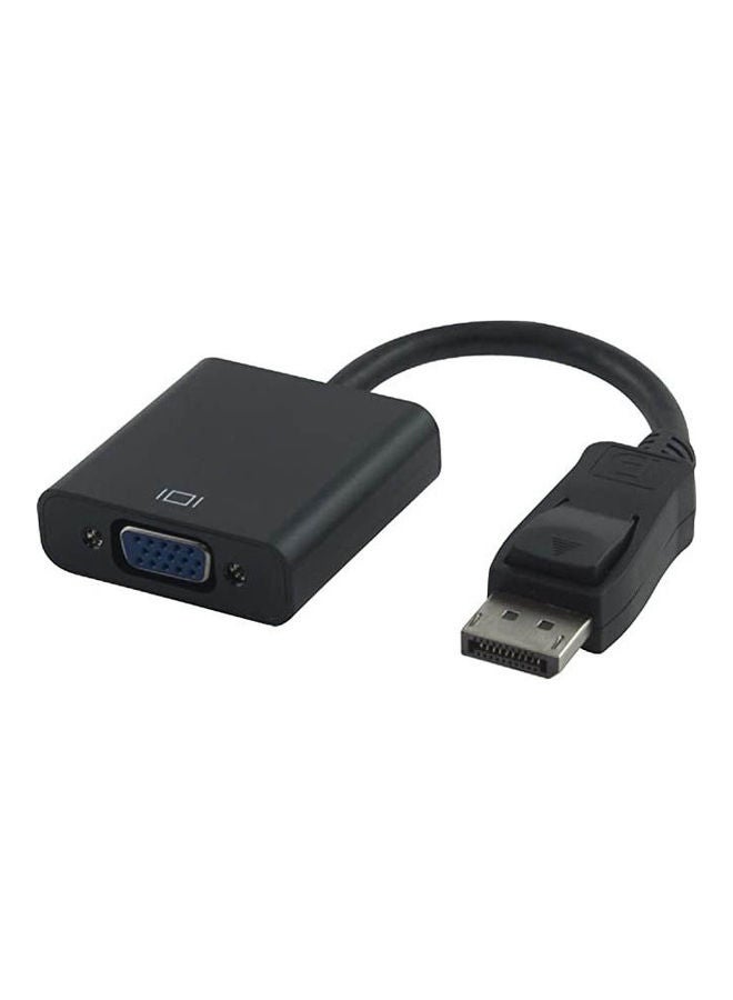 UNIVERSAL - Universal Display Port To Vga Converter Black - Image 1