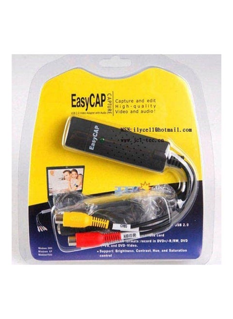 التقاط الفيديو عبر USB 2.0 Easycap Easy Cap