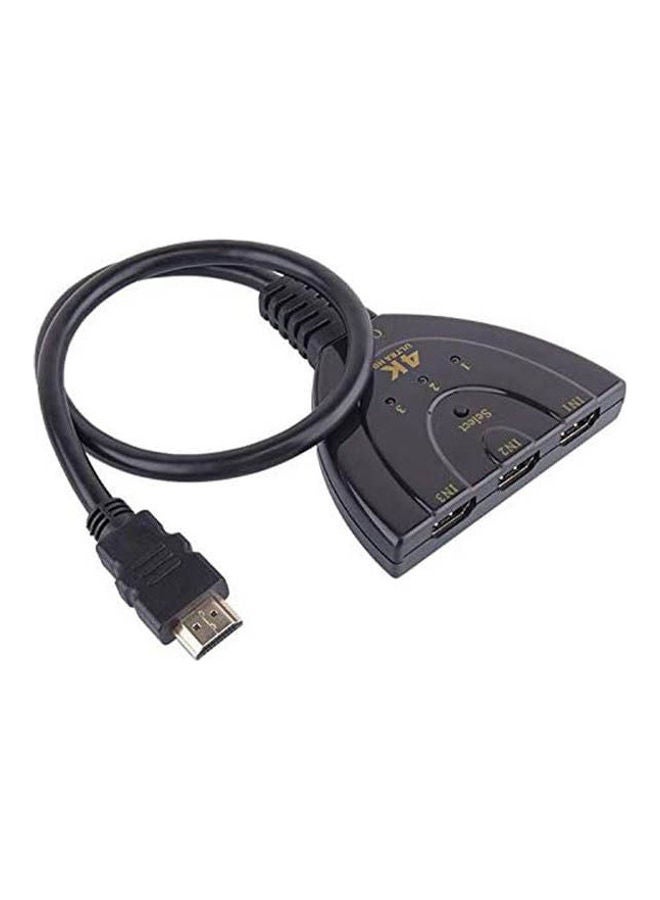 كابل موزع HDMI ثلاثي المنافذ 4K X 2K متعدد التبديل - Image 1
