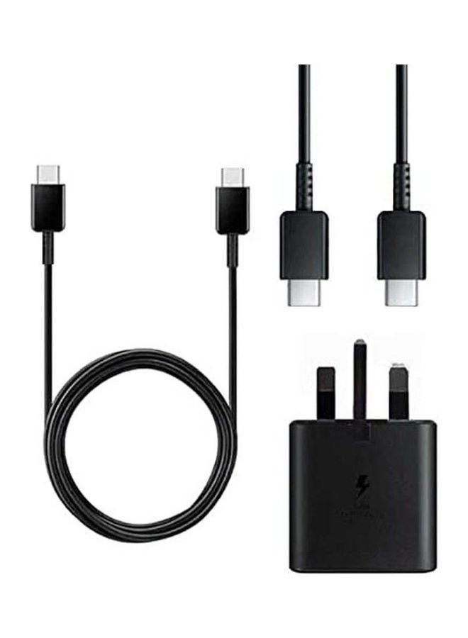 Samsung Travel Adapter 45W With Usb-C To Usb-C Cable (5A) Black  - Image 2
