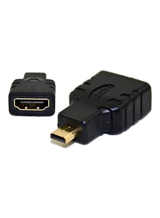 محول HDMI أنثى إلى مايكرو HDMI نوع D ذكر 