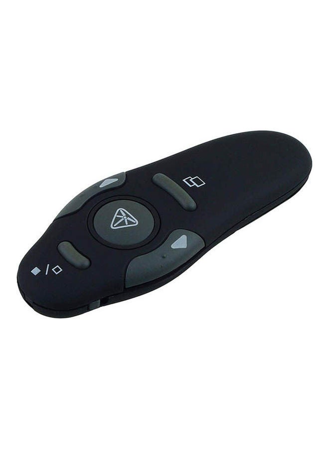 Generic Powerpoint Presenter Remote Control Laser Rf Pointer Pen Black  - Image 1