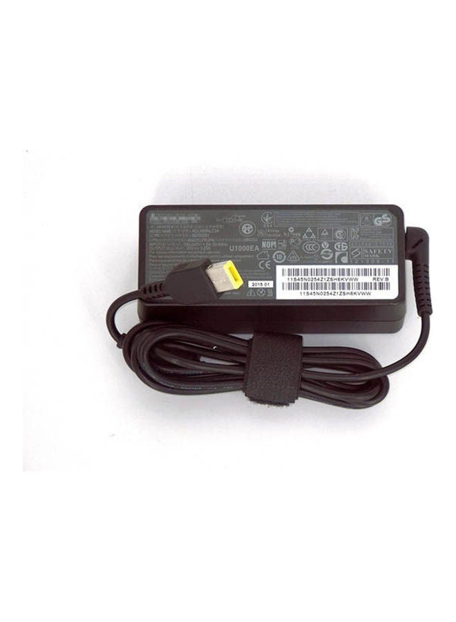Generic Replacement Ac Adapter 20V 3.25A 65W Slim Tip For Lenovo Thinkpad Laptop Grade A+ ( Better Than High Copy ) Black 