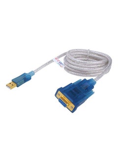 DTech Dtech 6 Feet Usb 2.0 To Rs232 Db9 Female Serial Adapter Multicolour 