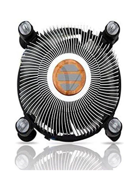 Cpu Cooler Fan For I3 I5 I7 Heat Sink Push Pins Black