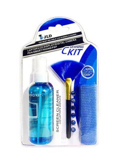 3 In 1 Gel Screen Cleaning Kit For Lcd Laptop Displays Mobile & Psp bLUE