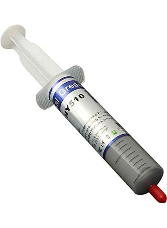 Silicone Compound Thermal Conductive Grease Paste Cpu Gpu For Computer 30ginch Grey