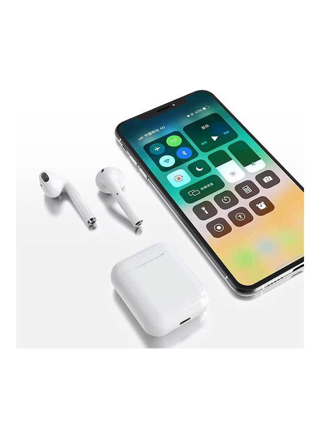 Generic - 12 Inpods Earbuds Wireless bluetooth Touch Earphones White - Image 1