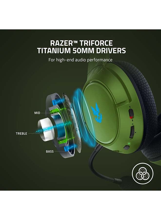 RAZER Kaira Pro Wireless Gaming Headset for Xbox Series X|S, Xbox One: Triforce Titanium 50mm Drivers - Dedicated Mobile Mic - EQ Pairing - Xbox Wireless & Bluetooth 5.0 - Halo Infinite  - Image 2