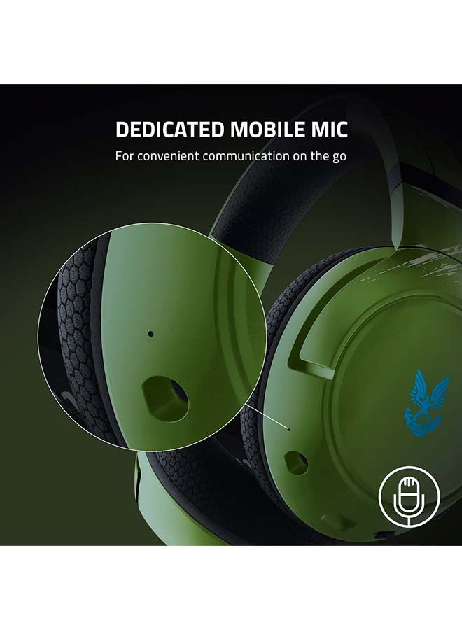 RAZER Kaira Pro Wireless Gaming Headset for Xbox Series X|S, Xbox One: Triforce Titanium 50mm Drivers - Dedicated Mobile Mic - EQ Pairing - Xbox Wireless & Bluetooth 5.0 - Halo Infinite  - Image 4