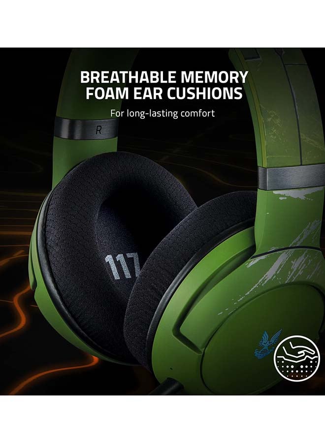 RAZER Kaira Pro Wireless Gaming Headset for Xbox Series X|S, Xbox One: Triforce Titanium 50mm Drivers - Dedicated Mobile Mic - EQ Pairing - Xbox Wireless & Bluetooth 5.0 - Halo Infinite  - Image 5
