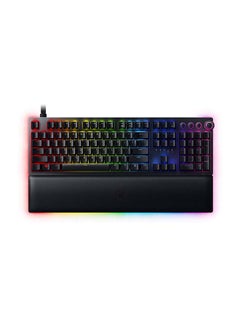 Huntsman V2 Analog Gaming Keyboard - Doubleshot PBT keycaps,   Analog Optical Switches, Chroma RGB RZ03-03610100-R3M1 Black