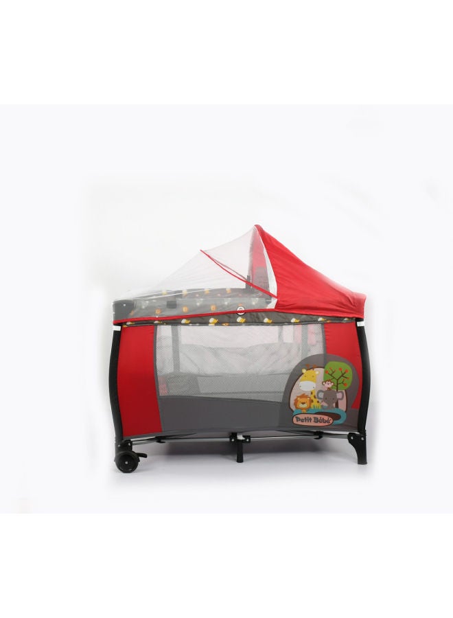 Petit bebe - Play Pen Zoo Park Bedding Set - Image 1