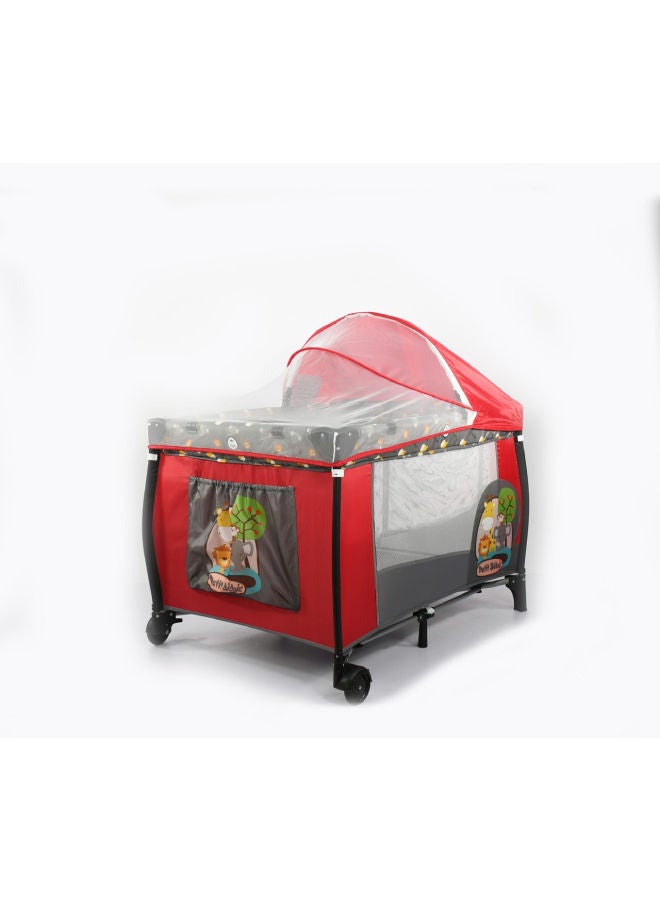 Petit bebe - Play Pen Zoo Park Bedding Set - Image 1
