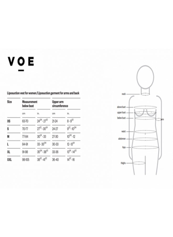 VOE - Medical Corset For Abdominal Fat Suction 3004 -XL - Image 1