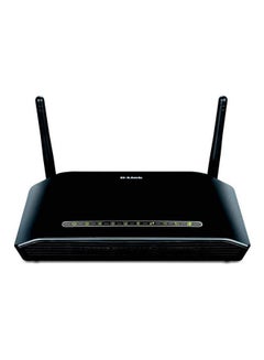 Wireless N Adsl2 4 Port Wi Fi Router Black