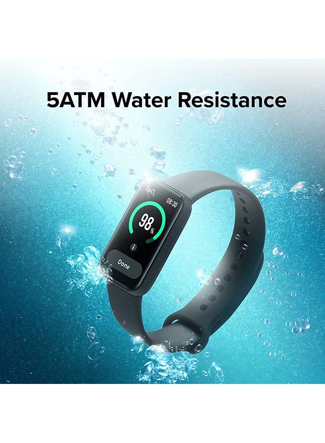 شاومي ساعة ريدمي سمارت باند برو بشاشة AMOLED تعمل باللمس مقاس 1.47 بوصة وشحن مغناطيسي لون أسود. - Image 4