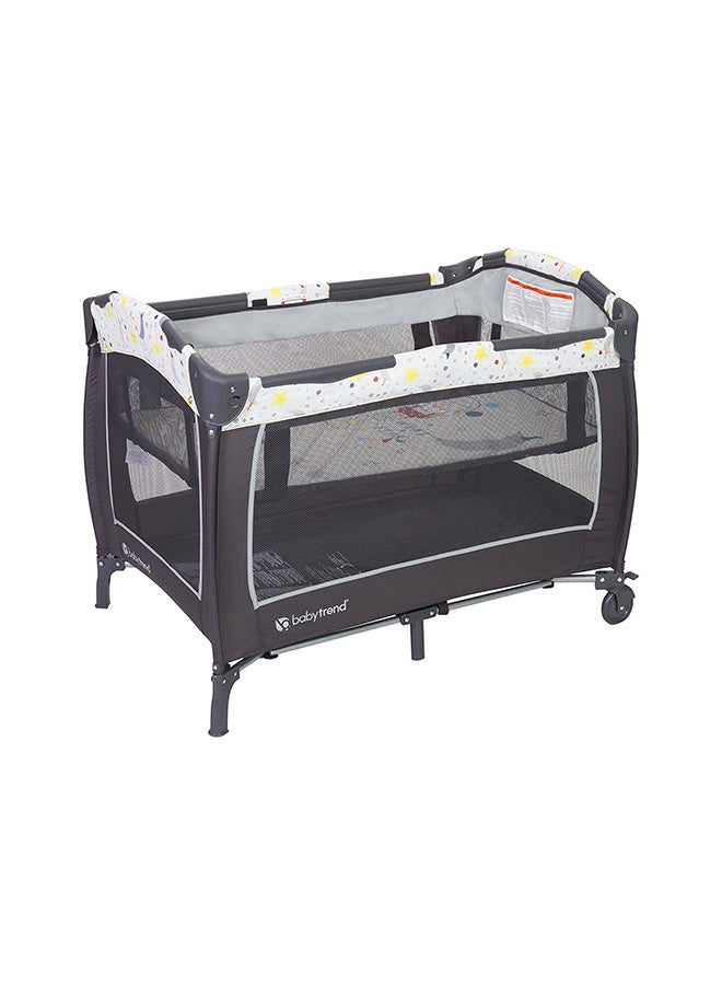babytrend Lil Snooze Deluxe II Nursery Center - Twinkle Little Moon  - Image 2