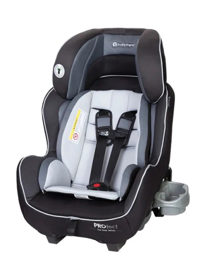babytrend Ultra Soft Premier Plus Convertible Comfortable Unique Design Car Seat For Baby - Black/Grey/White  - Image 2