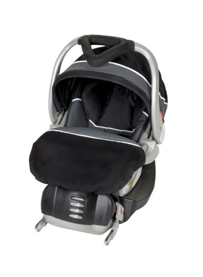 babytrend Flex Loc Adjustable Soft Padded Comfortable Easy Install Smooth Handle Car Seat, Onyx - CS31072  - Image 1