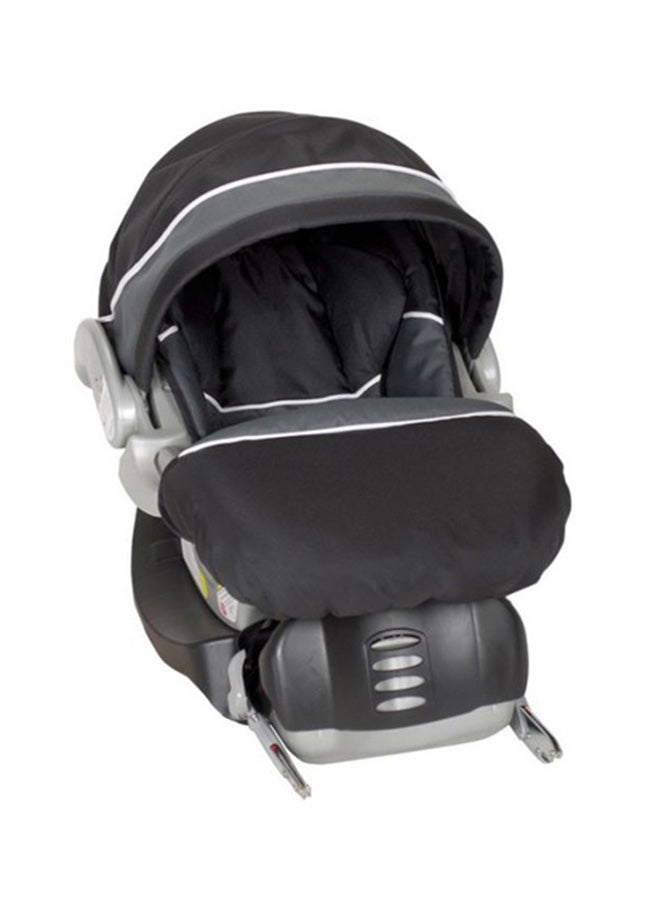 babytrend Flex Loc Adjustable Soft Padded Comfortable Easy Install Smooth Handle Car Seat, Onyx - CS31072  - Image 2