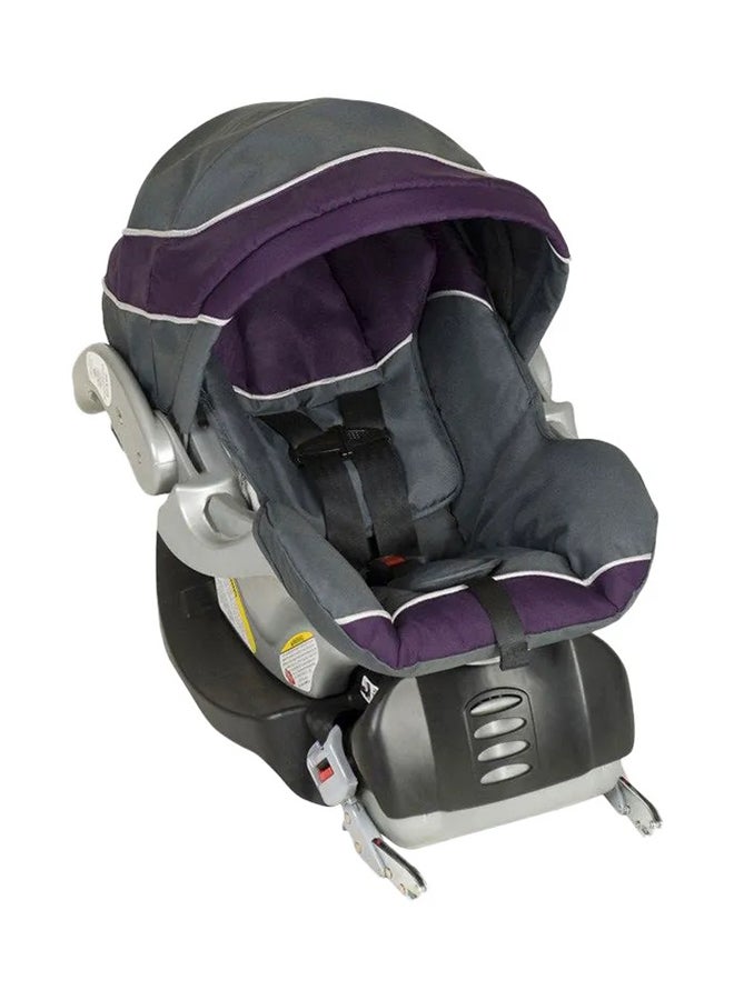babytrend Flex Loc Adjustable Soft Padded Comfortable Easy Install Smooth Handle Car Seat, Onyx - CS31072  - Image 5