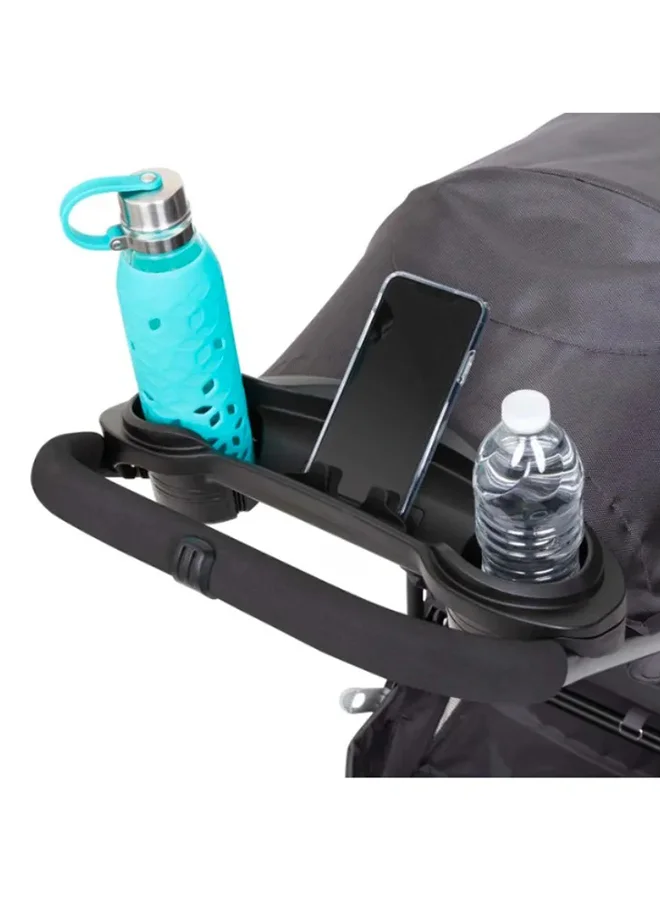 babytrend Tango Stroller With Car Seat and Large Storage Basket, Cassis/Black - TS04D06A ‎97.16x57.15x109.22 cm