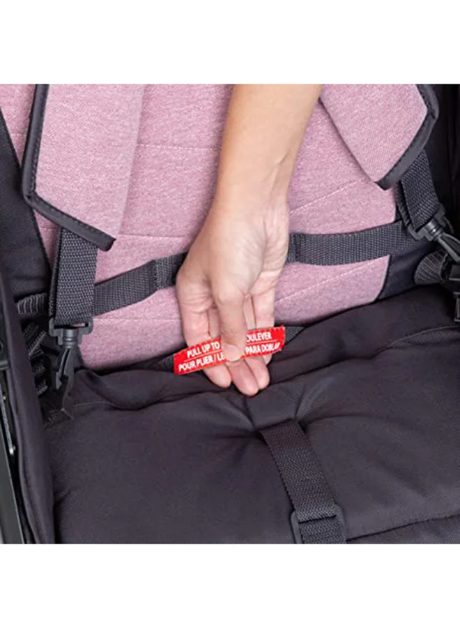 babytrend Tango Stroller With Car Seat and Large Storage Basket, Cassis/Black - TS04D06A ‎97.16x57.15x109.22 cm