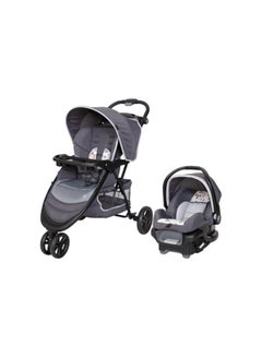 babytrend 2-Piece Travel System Forest Party Set - Grey/Black  - Image 1