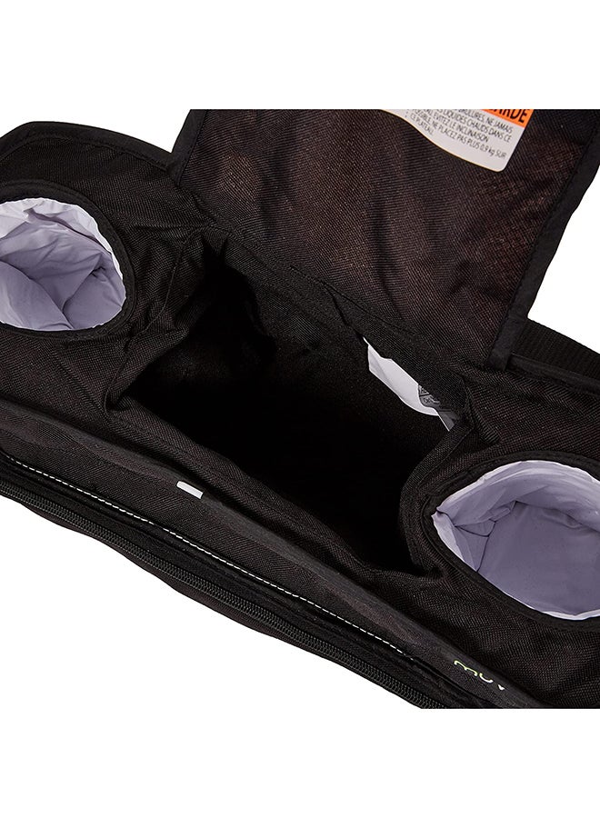 بيبي تريند حقيبة يد كبيرة لعربة الأطفال للتنقل - بلون أسود - Image 5