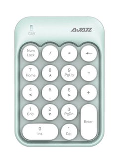 Ajazz AK18 2.4G Mini Wireless Numeric Keypad Green  - Image 1