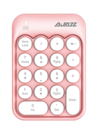 AK18 2.4G Wireless Mini Numeric Keypad Pink - v1648124463/N52986198A_1