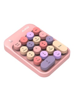 Ajazz AK18 2.4G Wireless Mini Numeric Keypad Mixed Pink  - Image 2