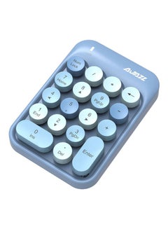 Ajazz AK18 2.4G Mini Wireless Numeric Keypad Blue  - Image 2